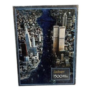 Just Imagine New York Twin Towers 1500 Piece Jigsaw Puzzle